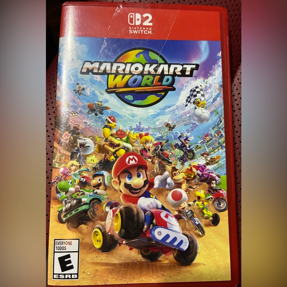 Nintendo Red Mario Kart 8 Deluxe Video Game Nintendo Switch2